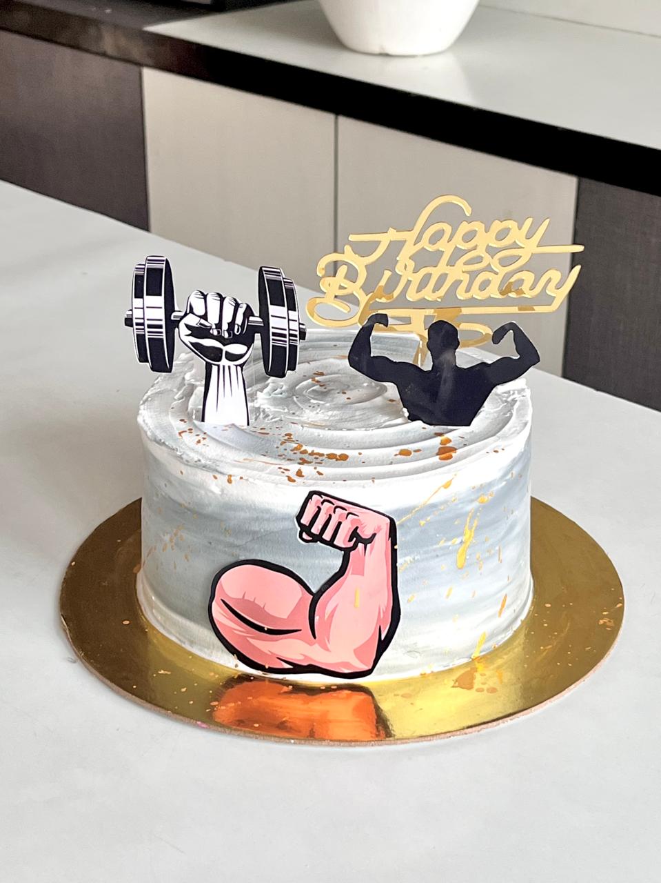Muscle mania cake 