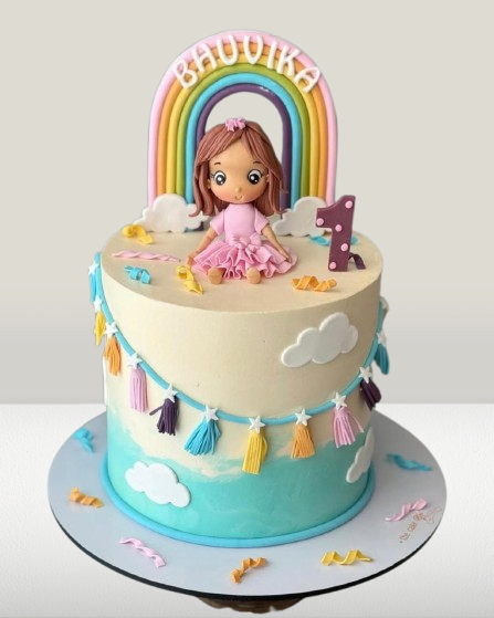 Radiant Girl Rainbow Bash