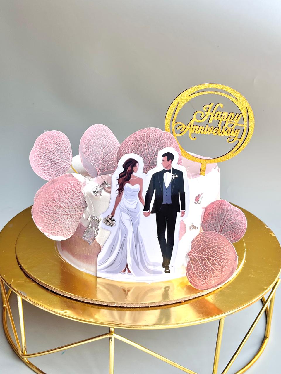 Heartfelt journey cake