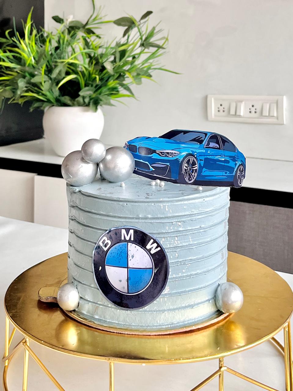 BMW racer cake