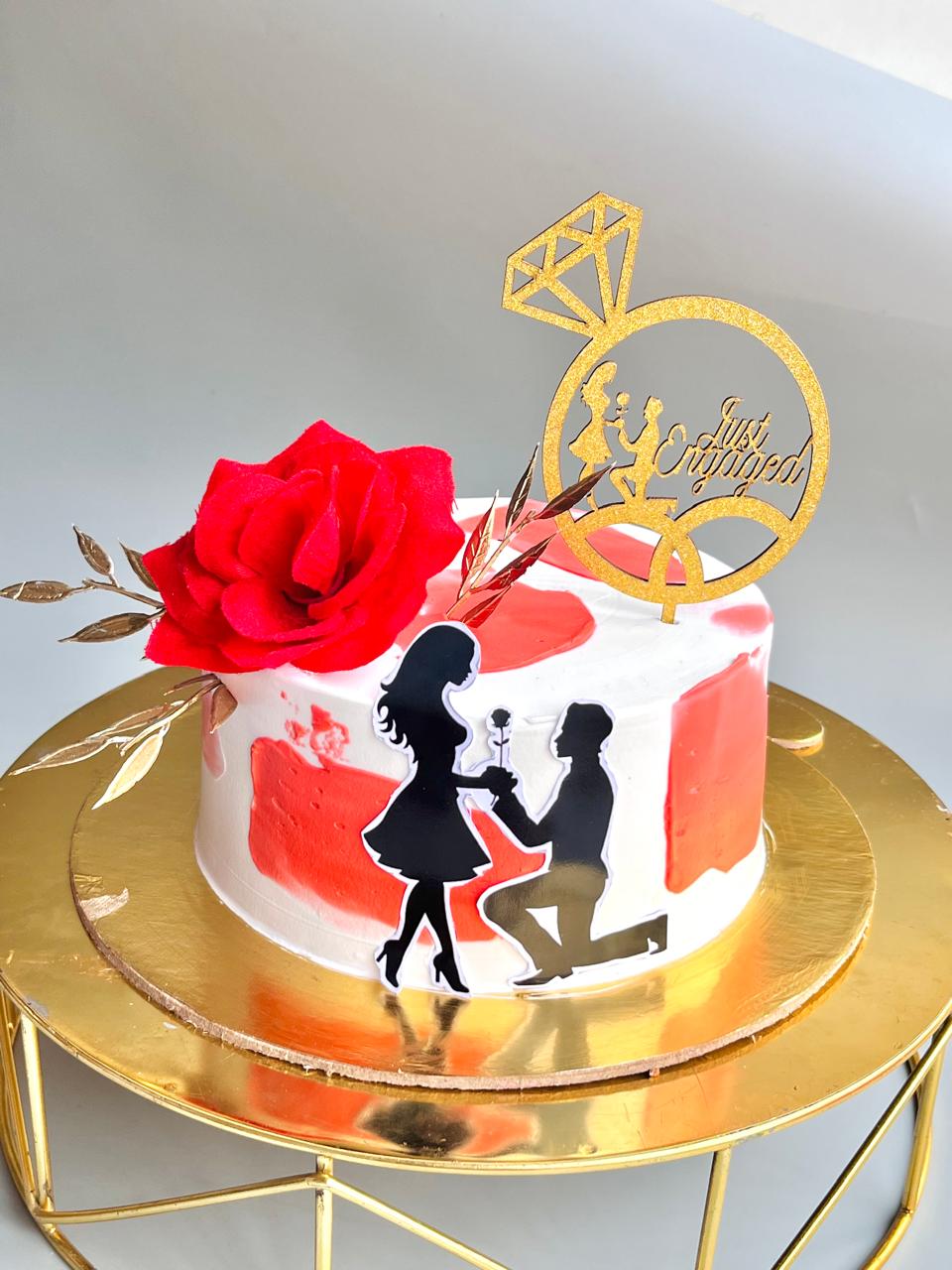 Sealed with yes cake