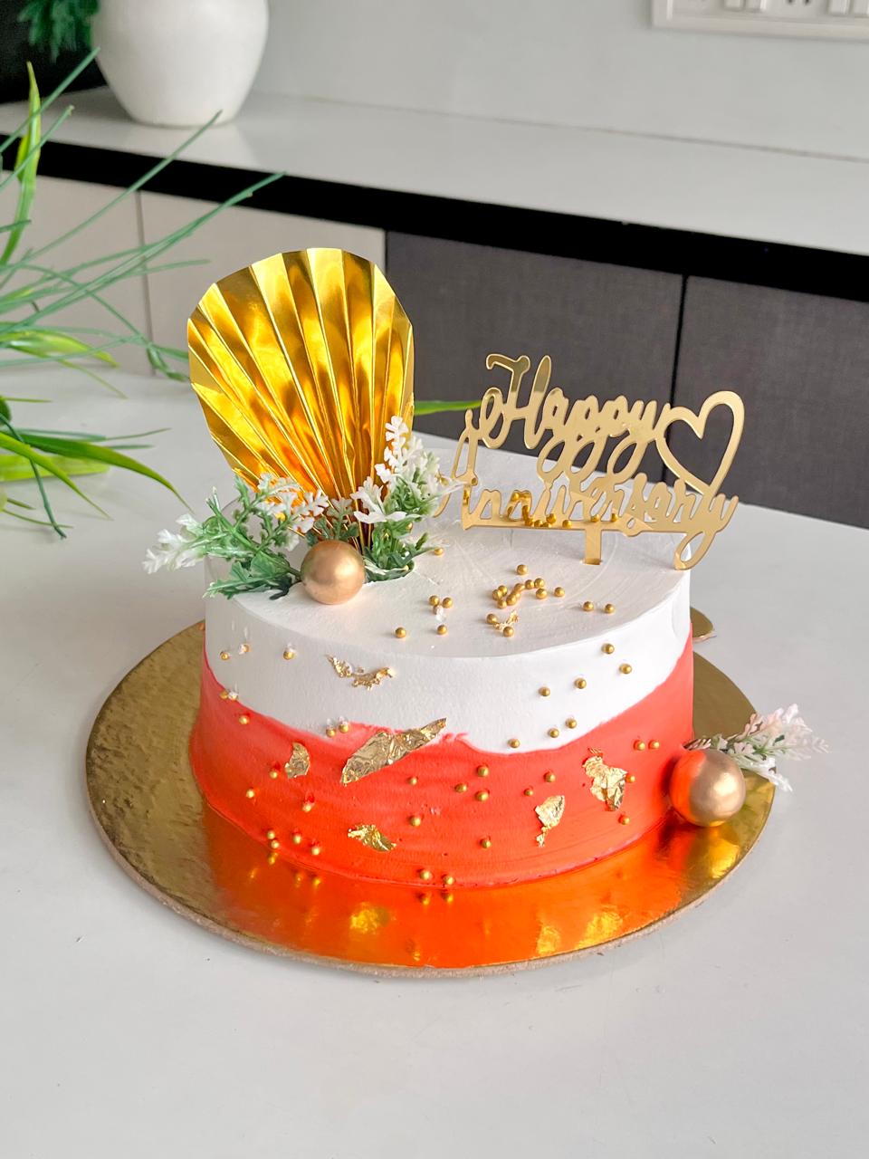 Scarlet harmony cake